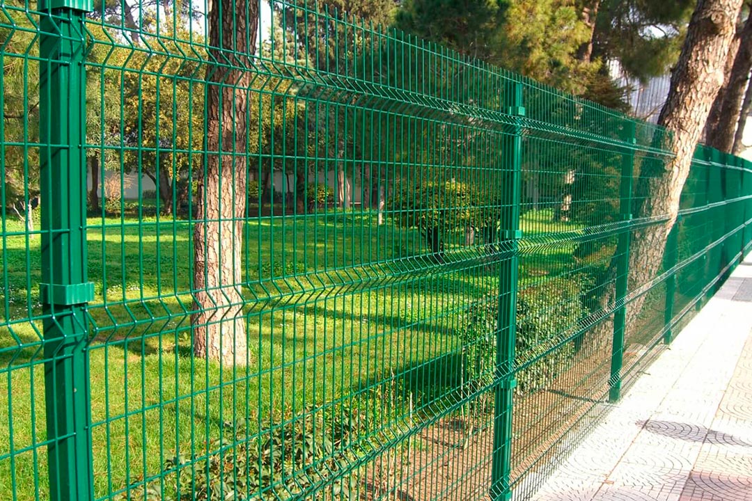 Сварной 3D забор